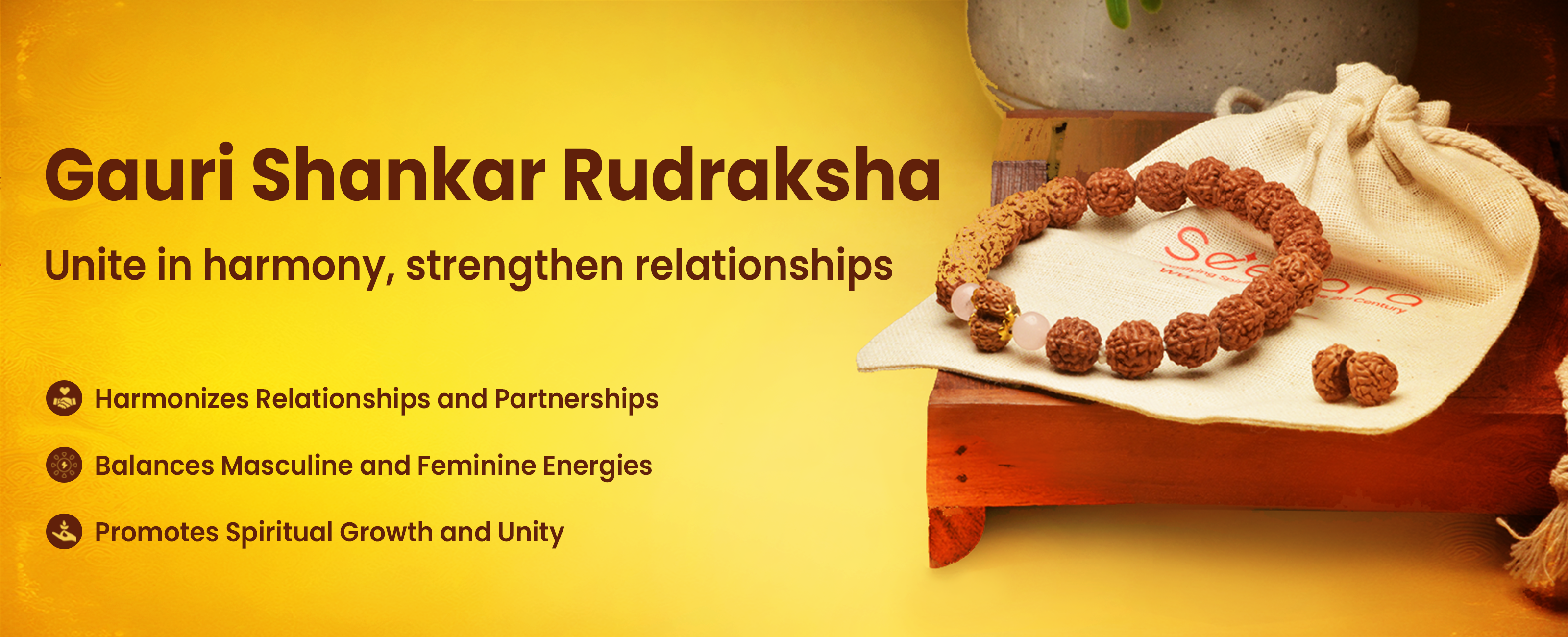 Gauri Shankar Rudraksha Collection