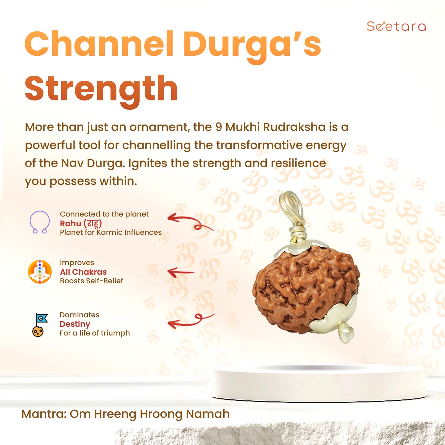9 Mukhi Rudraksha Dana (Nepali)