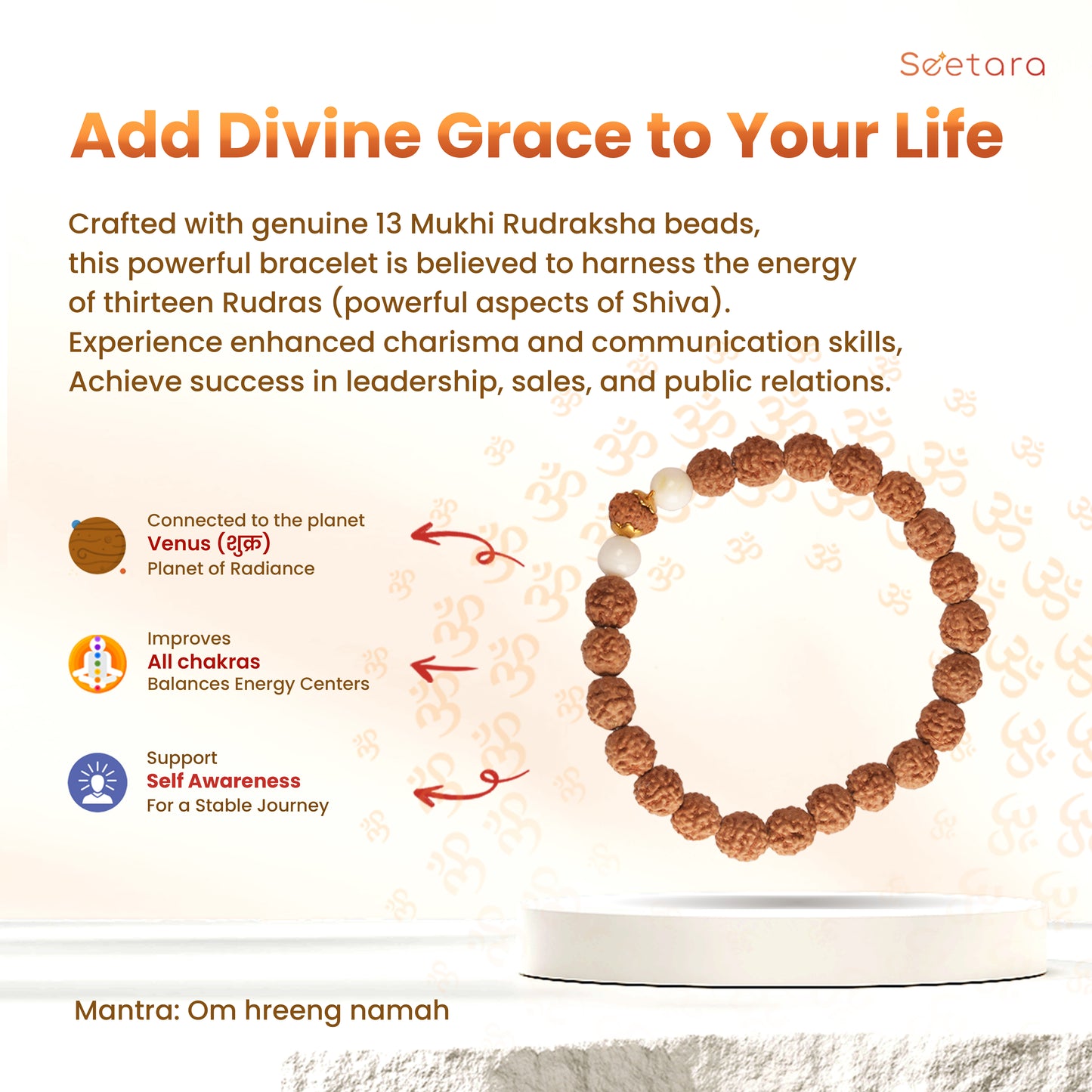 13 Mukhi Rudraksha Bracelet (Indonesian)