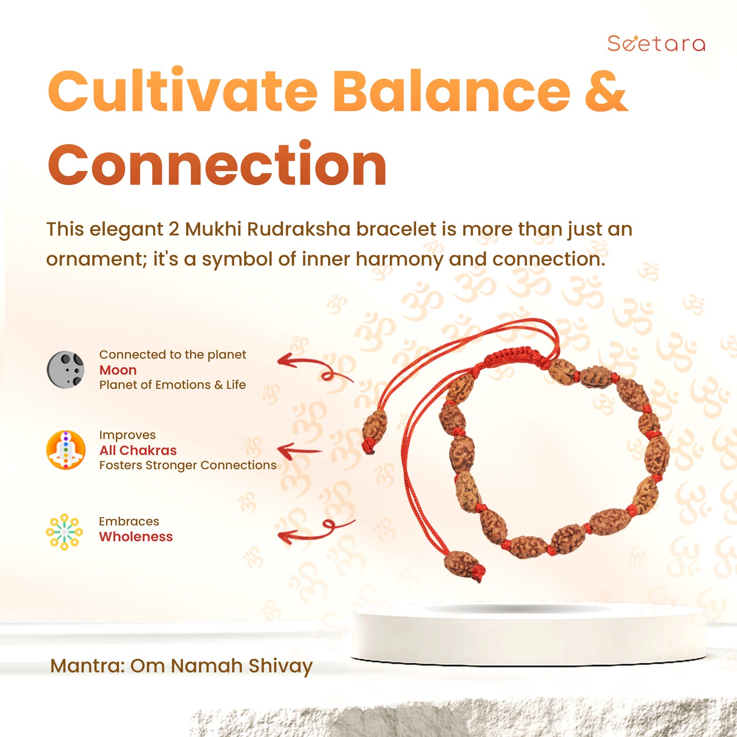 2 Mukhi Rudraksha Bracelet (Indonesian)