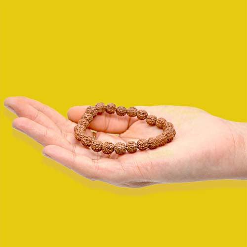 5 Mukhi Rudraksha Energy Bracelet - Seetara