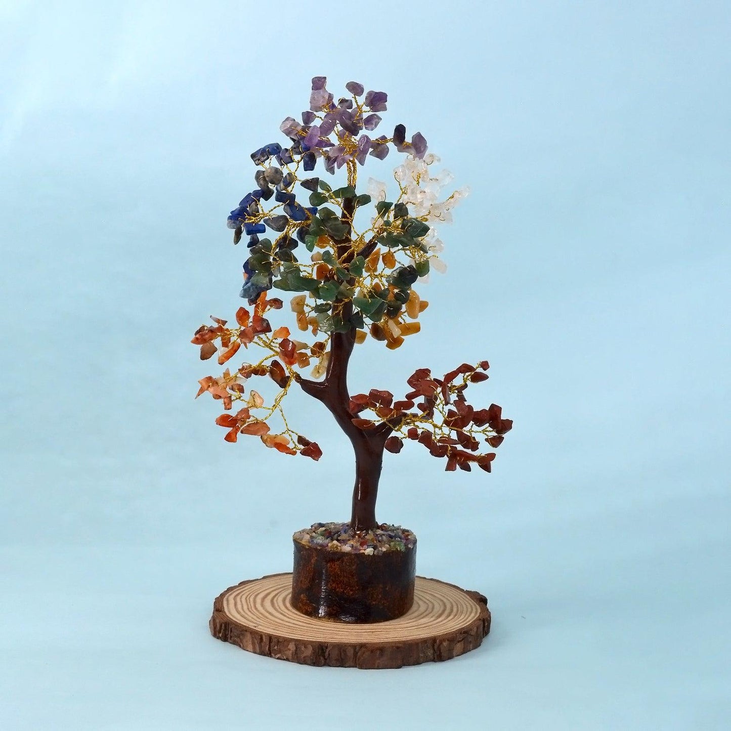 7 Chakra Crystal Tree | 300 Beads | For Balancing & Alignment - Seetara