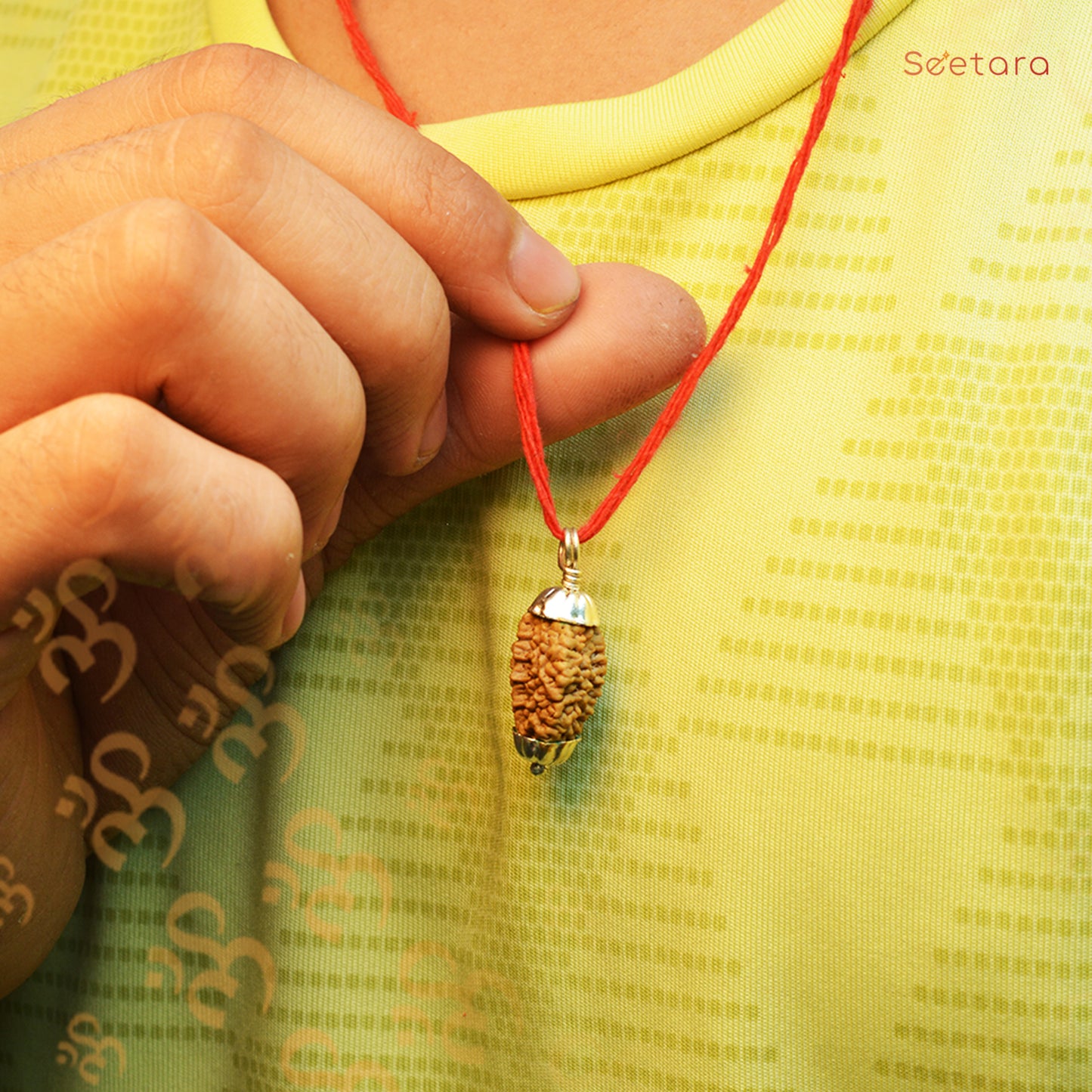 2 Mukhi Rudraksha Pendant (South Indian)