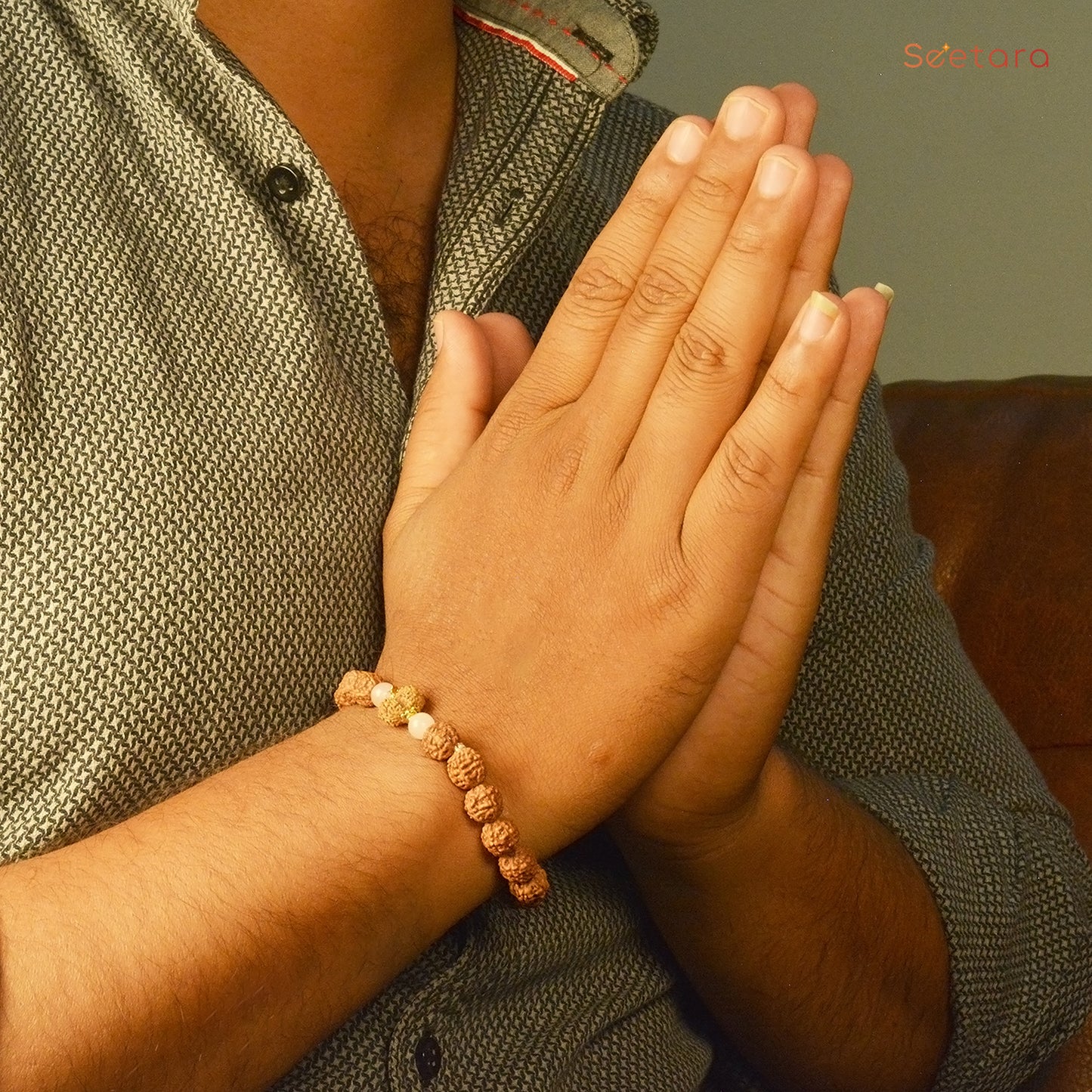 Gauri Shankar Rudraksha Bracelet (Indonesian)