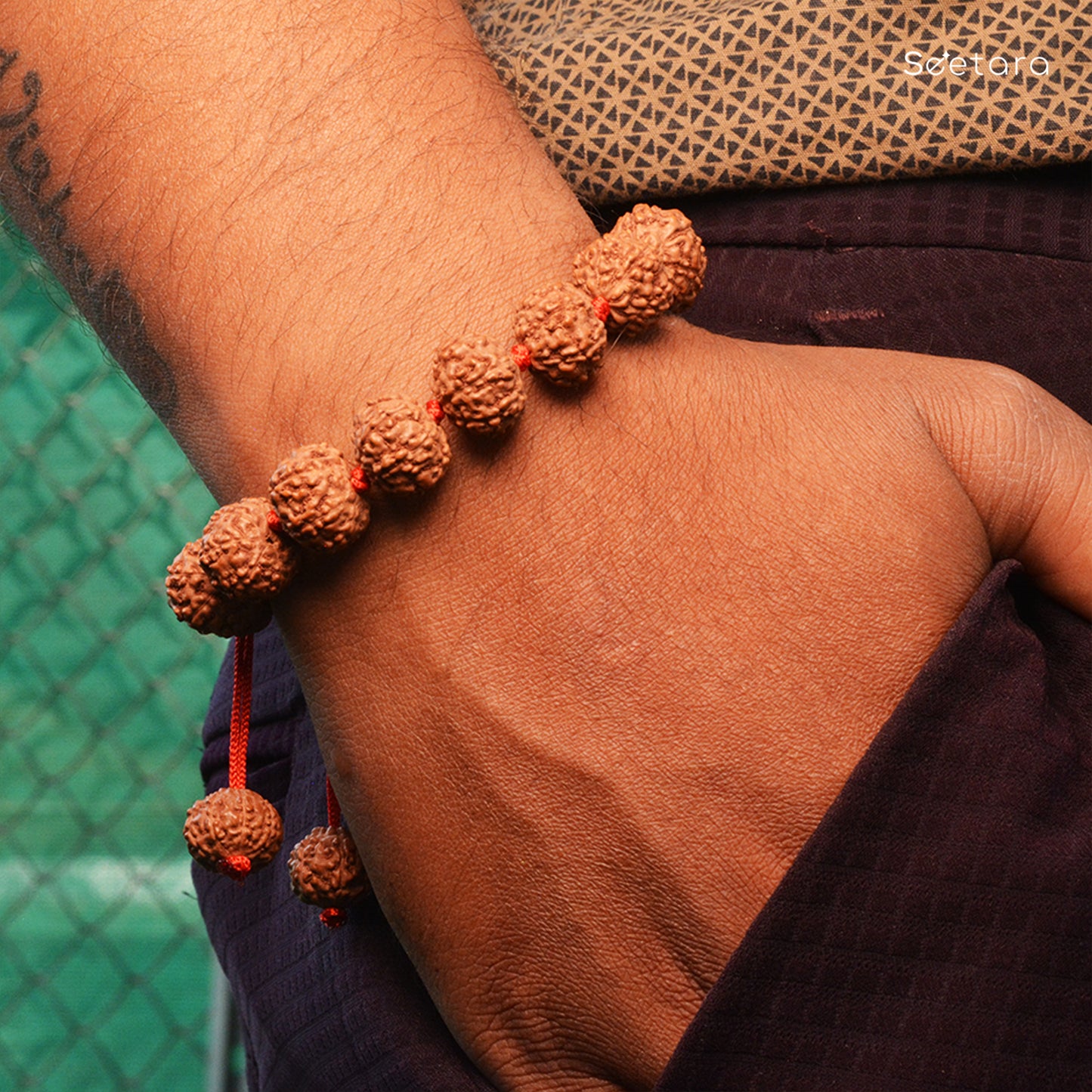 7 Mukhi Rudraksha Bracelet (Indonesian)