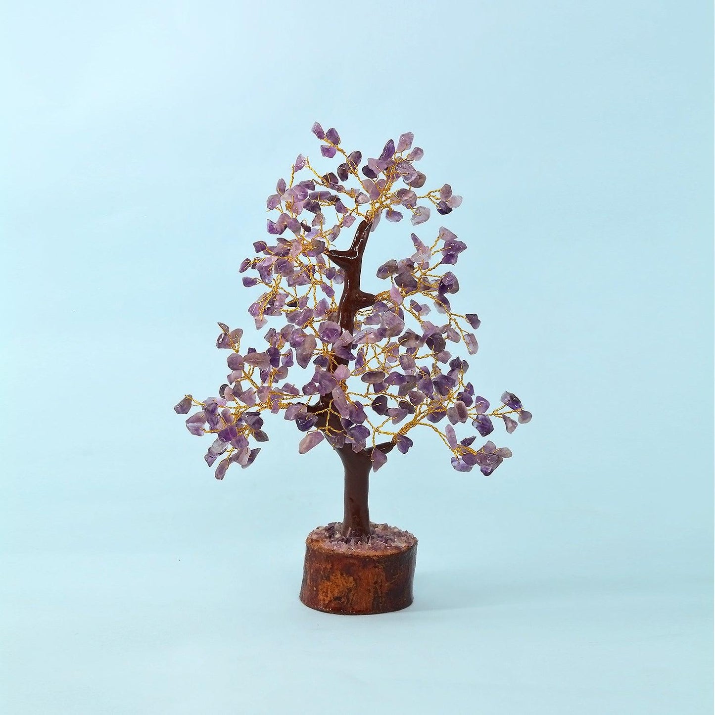 Amethyst Feng Shui Healing Crystal Tree | 300 Beads | For Protection & Concentration - Seetara