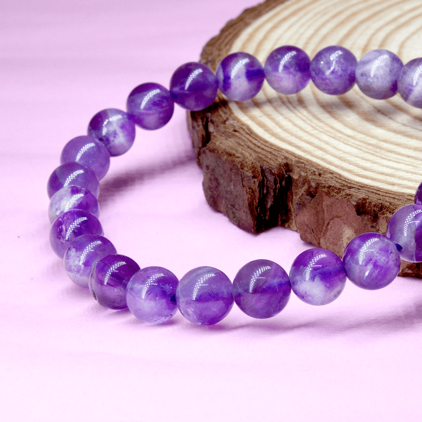 Amethyst Healing Bracelet | For Protection & Concentration - Seetara
