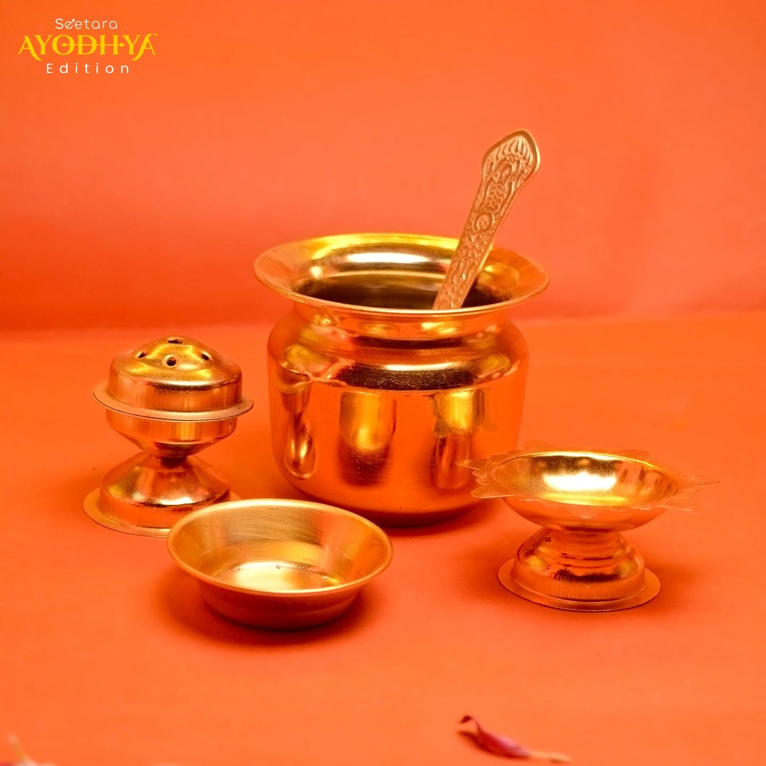 Ayodhya Pooja Thali | Seetara - Seetara