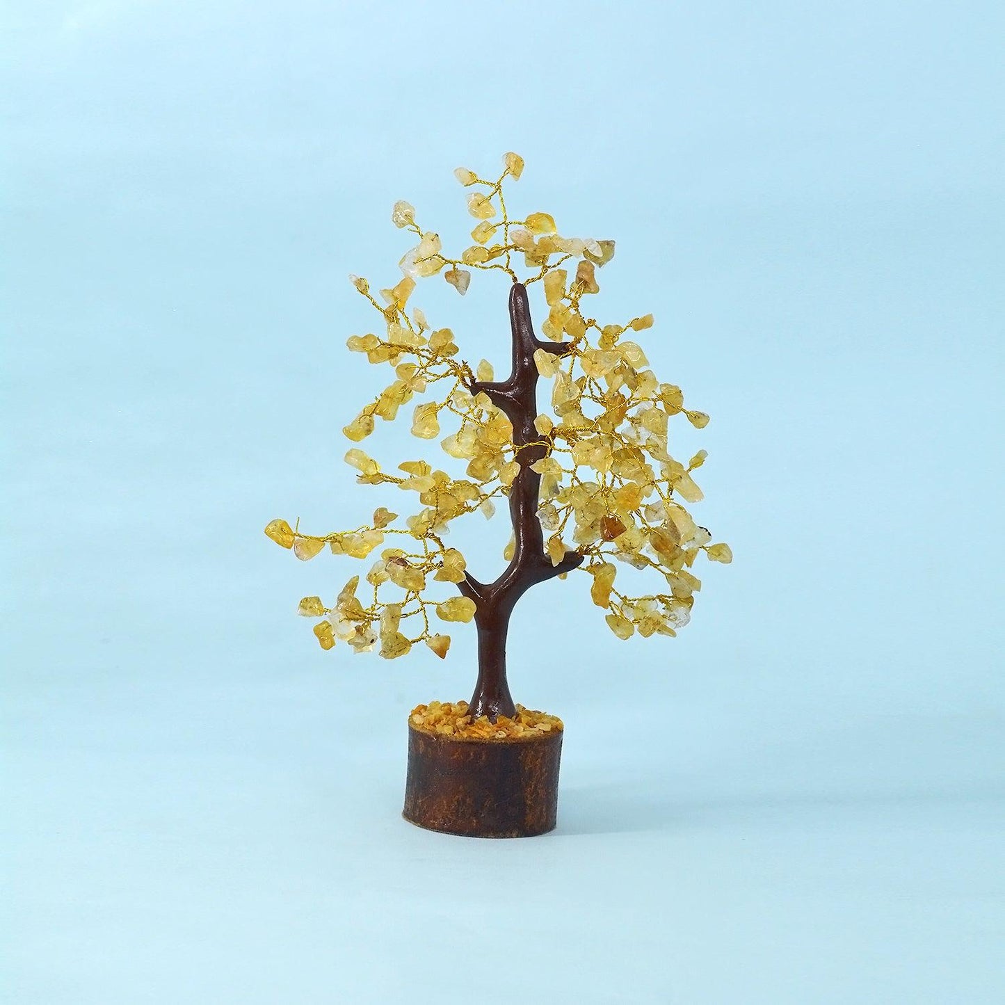 Citrine Crystal Feng Shui Healing Tree | 200 Beads | For Wealth - Seetara