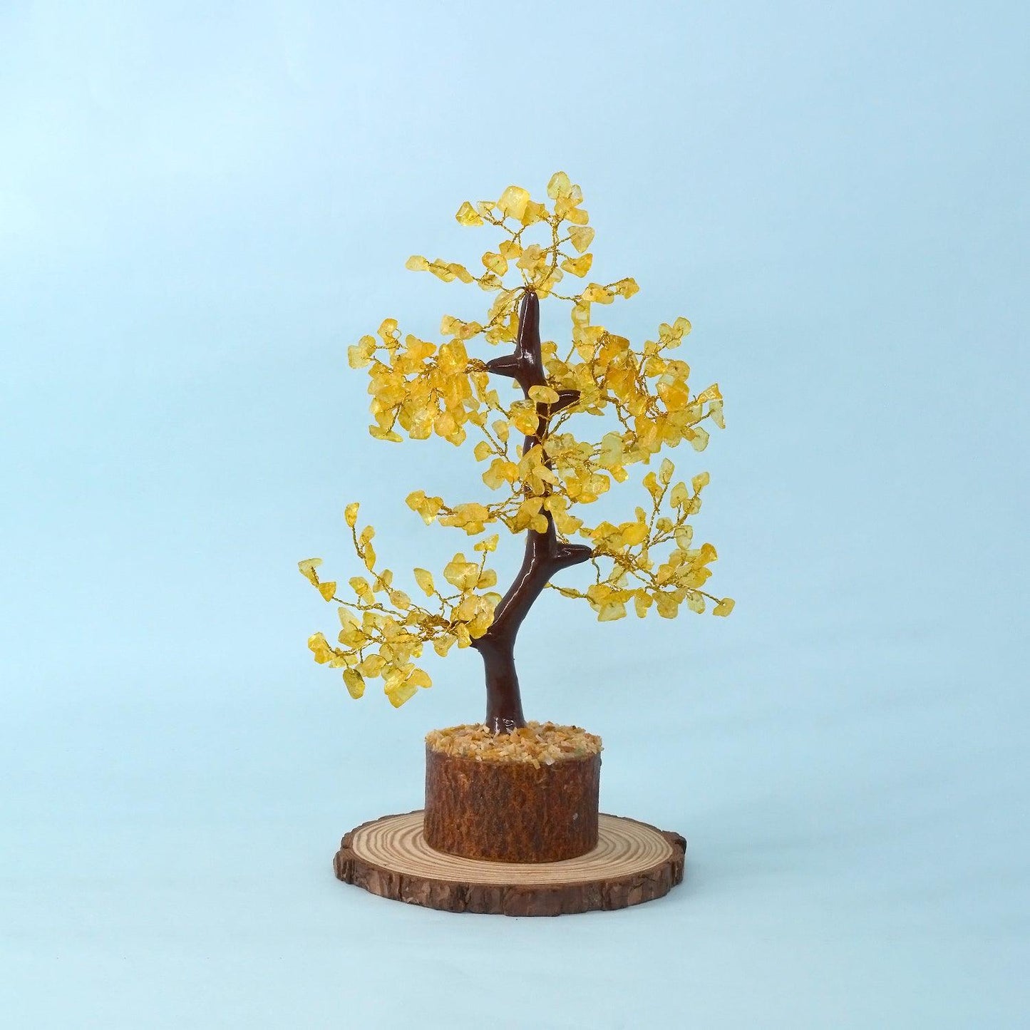Citrine Crystal Feng Shui Healing Tree | 300 Beads | For Wealth & Prosperity - Seetara