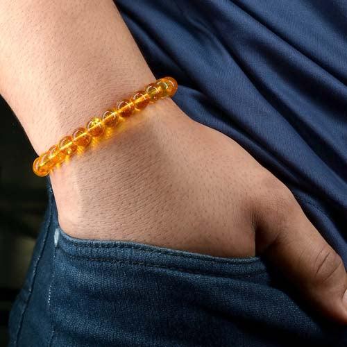 Citrine Healing Crystal Bracelet | For Wealth & Prosperity - Seetara