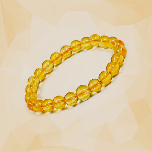 Citrine Healing Crystal Bracelet | For Wealth & Prosperity