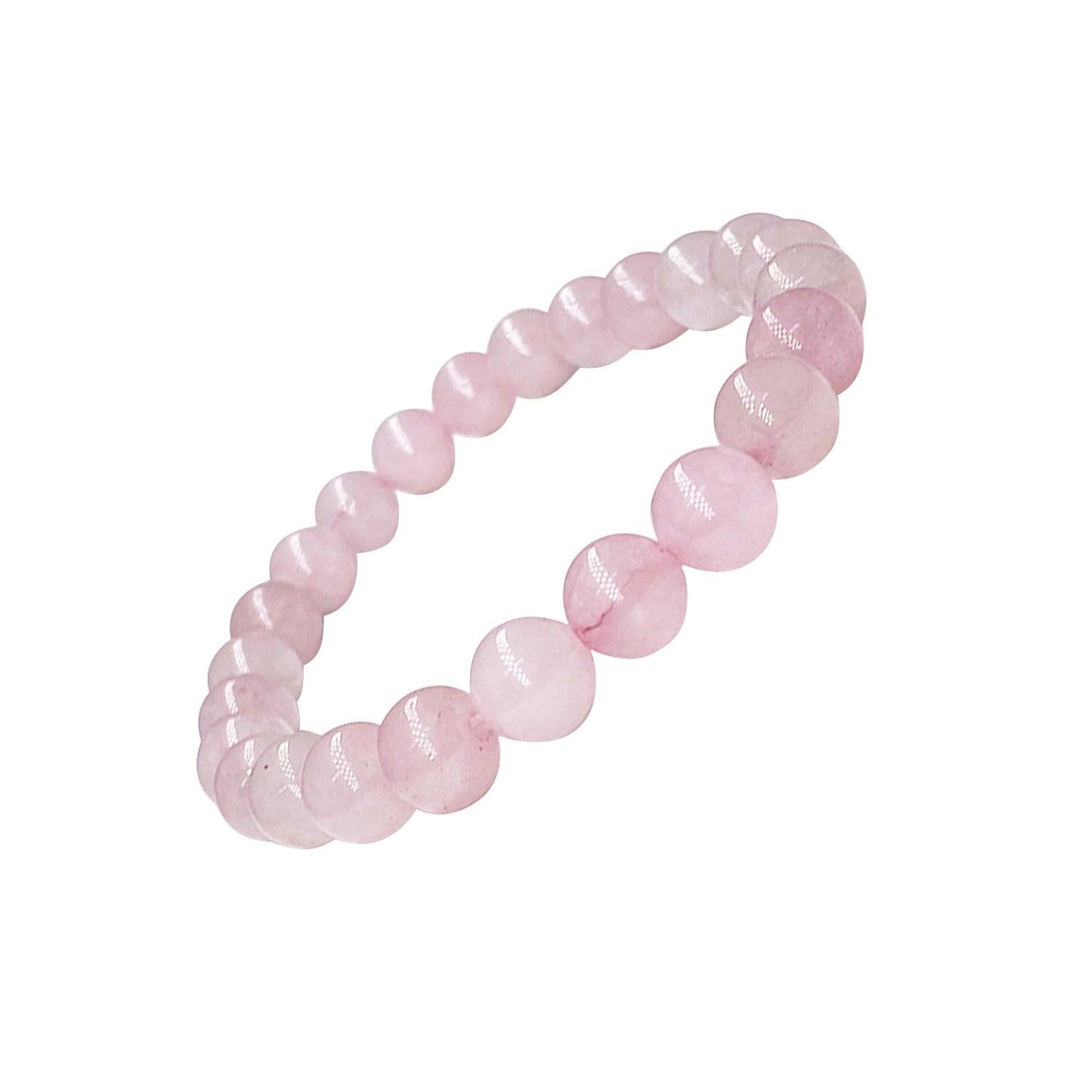 Rose Quartz Healing Crystal Bracelet | For Unconditional Love & Acceptance - Seetara