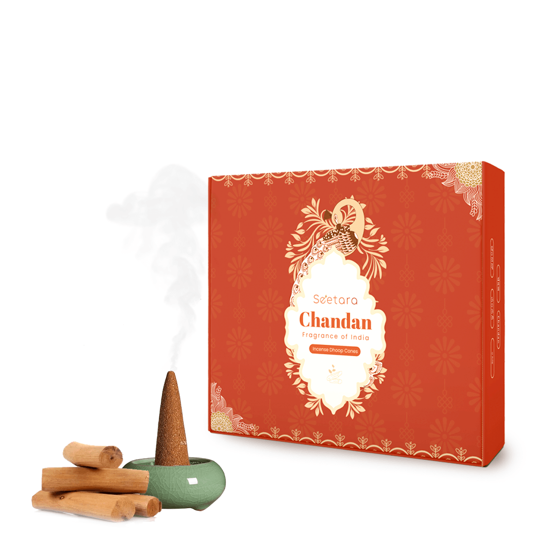 Seetara Dhoop Cones | Chandan - Seetara