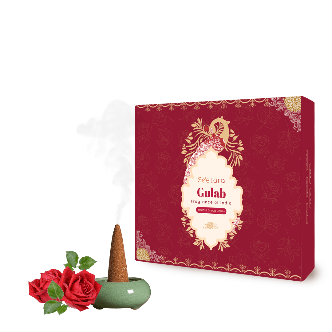 Seetara Dhoop Cones | Rose - Seetara