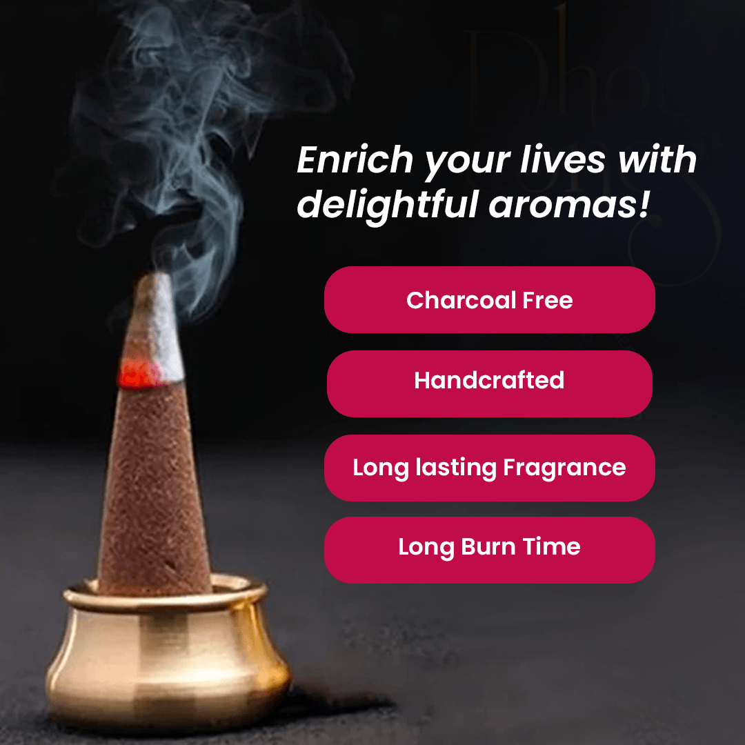 Seetara Dhoop Cones | Rose - Seetara