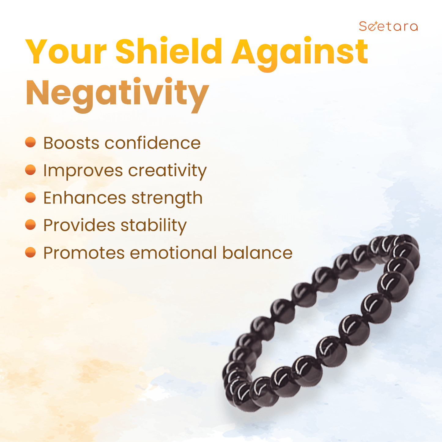 Sulemani Hakik Healing Crystal Bracelet | For Emotional Healing & Stability - Seetara