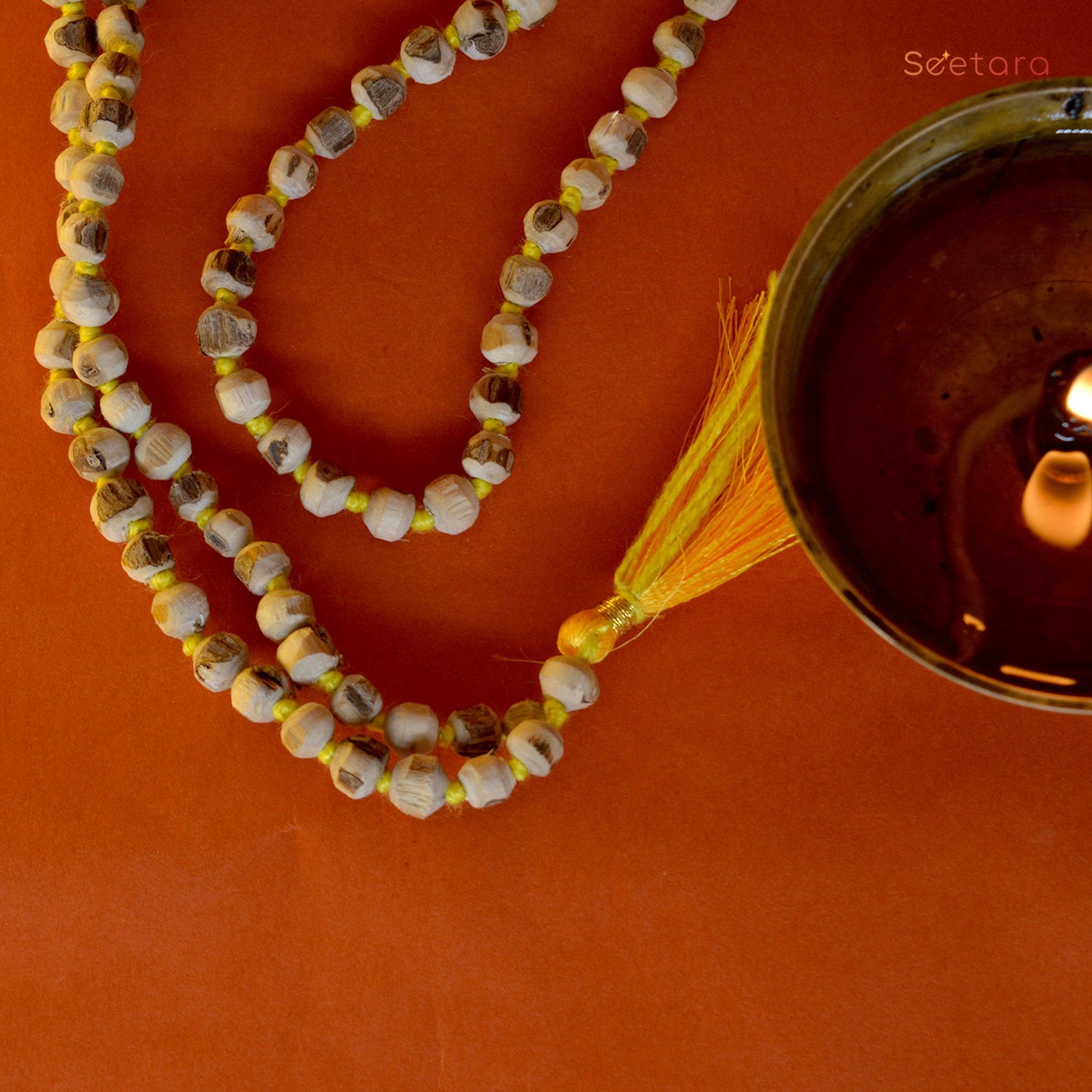 Tulsi Rosary Mala | 108 Beads - Seetara