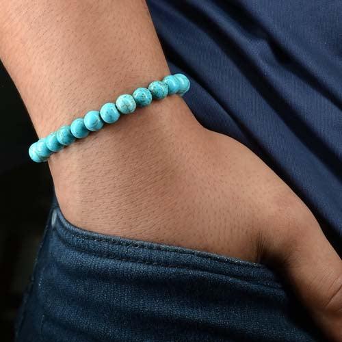 Turquoise Healing Crystal Bracelet | For Balancing & Energising - Seetara