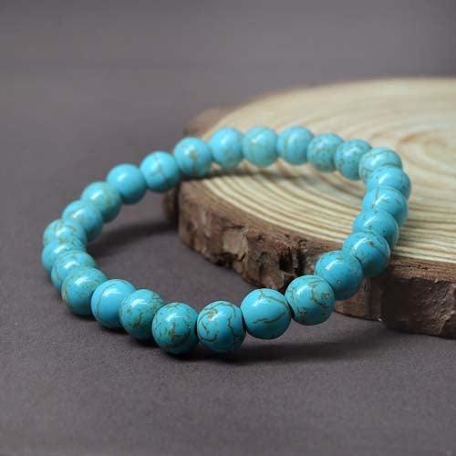 Turquoise Healing Crystal Bracelet | For Balancing & Energising - Seetara