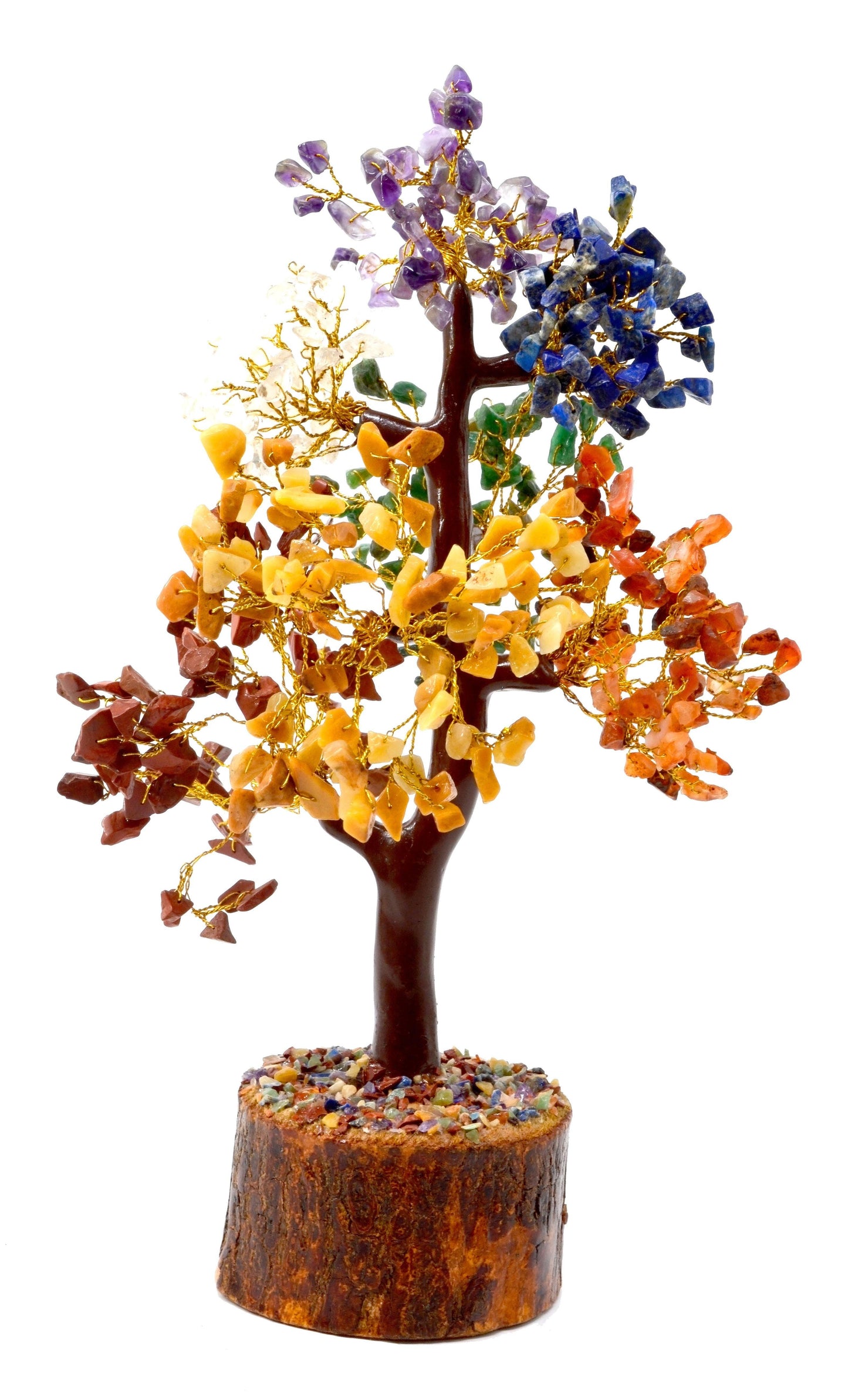 7 Chakra Crystal Feng Shui Healing Tree | For Balancing & Alignment - Seetara