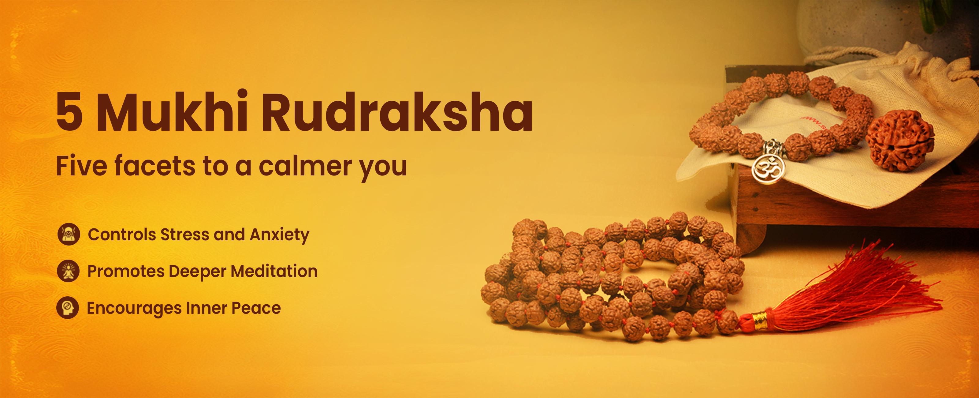 5 Mukhi Rudraksha Collection