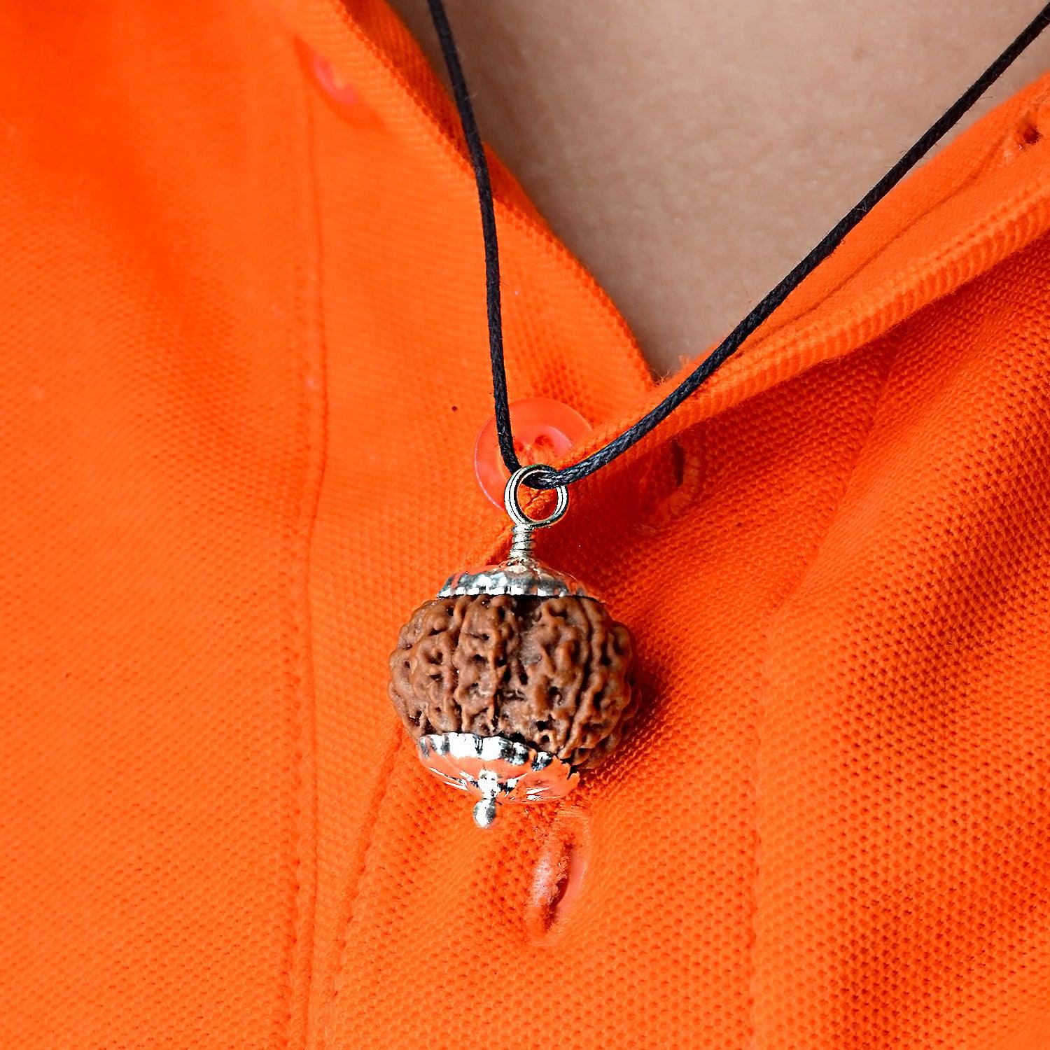 5 Mukhi Rudraksha Energy Healing Pendant - Seetara