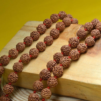 5 Mukhi Rudraksha Mala | 108 Beads - Seetara