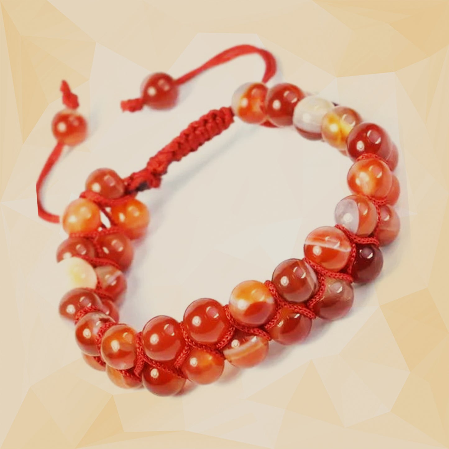 Carnelian Double Layered Healing Bracelet | For Courage & Creativity