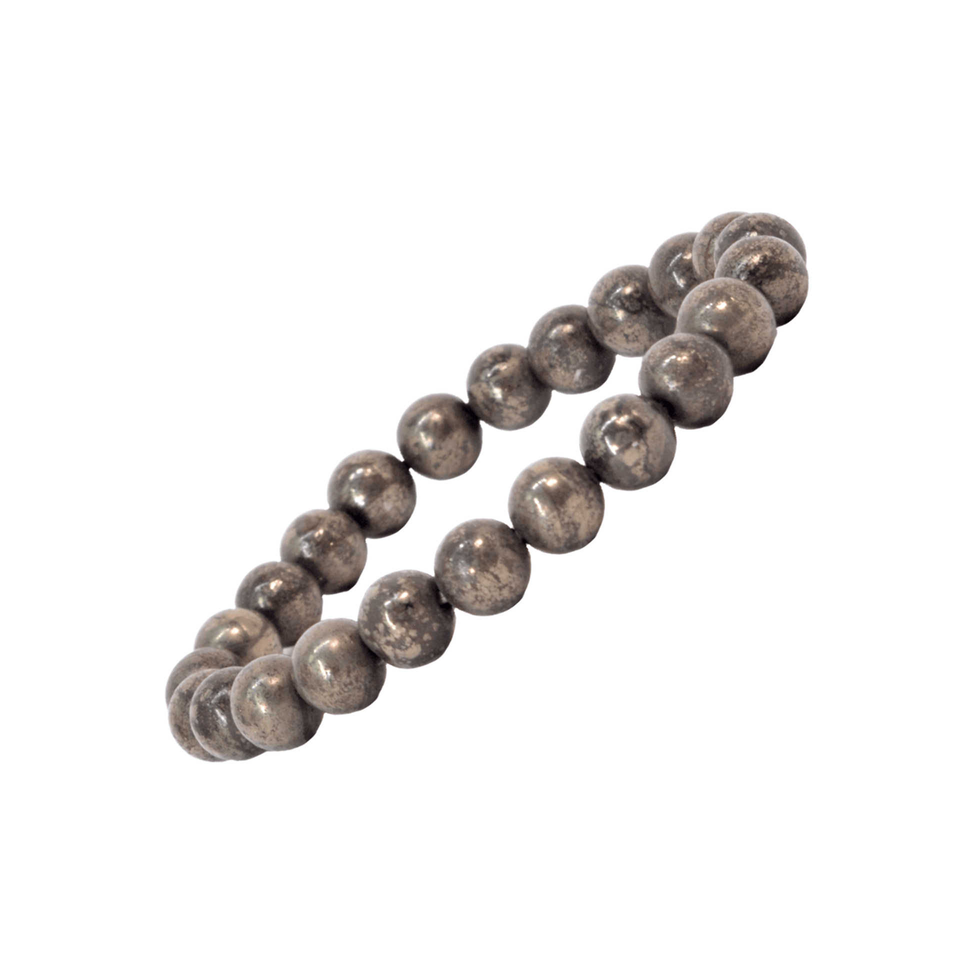 Pyrite Healing Crystal Bracelet | For Abundance & Strength - Seetara