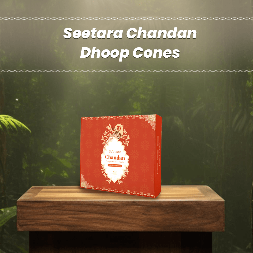 Seetara Dhoop Cones | Chandan - Seetara