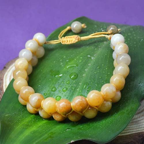 Yellow Aventurine Double Layered Healing Crystal Bracelet - Seetara