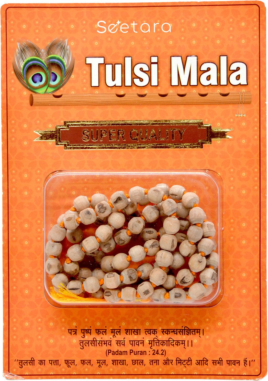 Tulsi Rosary Mala | 108 Beads - Seetara